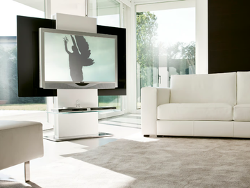TOTEM - Swivel wood fibre TV cabinet by Pacini & Cappellini - view 2